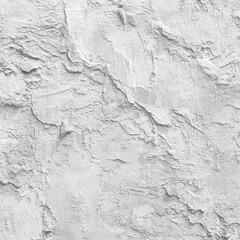 Obraz premium Textured, light gray stucco wall. Rough, uneven surface with subtle, raised patterns. Shows signs of age and wear