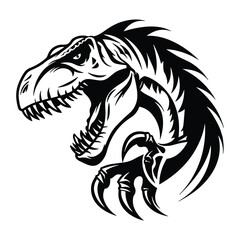 Dinosaur sketch vector  © digitalfunvibes