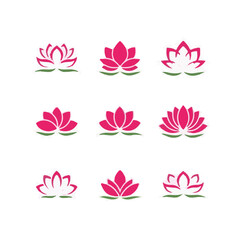 ): lotus spa vector symboll