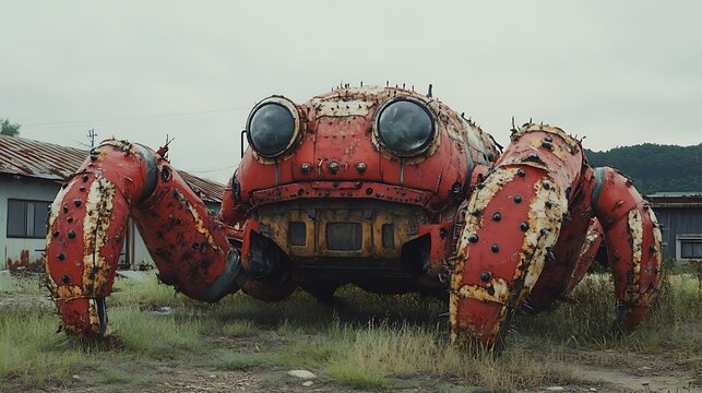 Rusty Crab Mech, Abandoned Site