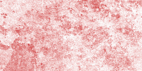 White and red painted wall background with cracked texture finish


