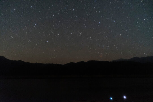 starry night sky