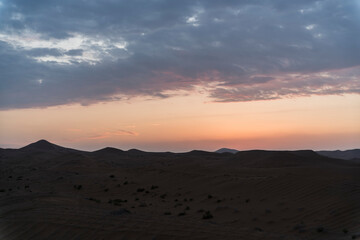 Fototapeta premium sunset in the mountains