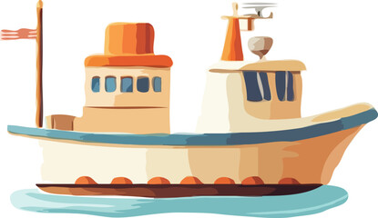 boat vector art