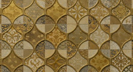 Golden Tapestry of Time AI Generated