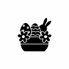 creative details Easter Parade Icon Vector Illustration