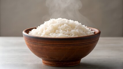 Bowl of Cooked Rice. 