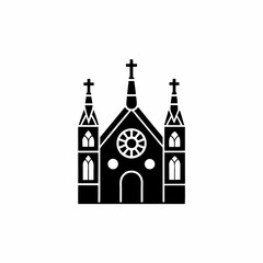 creative details Church Icon Vector Illustration