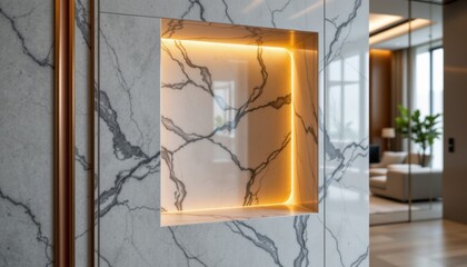 Contemporary interior design detail luxury apartment image modern environment close-up aesthetic appeal