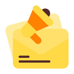Email Marketing Flat Flat Icon