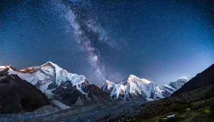 Milky way over Nanga Parbat Pakistan