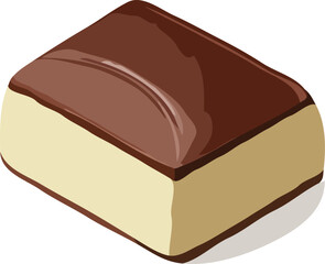 cake and chocolate vector art