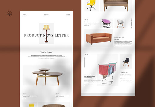 Product News Letter Template