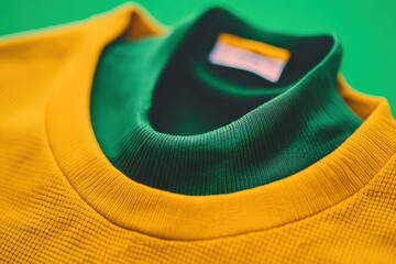 Obraz premium Close-up of a turtleneck shirt