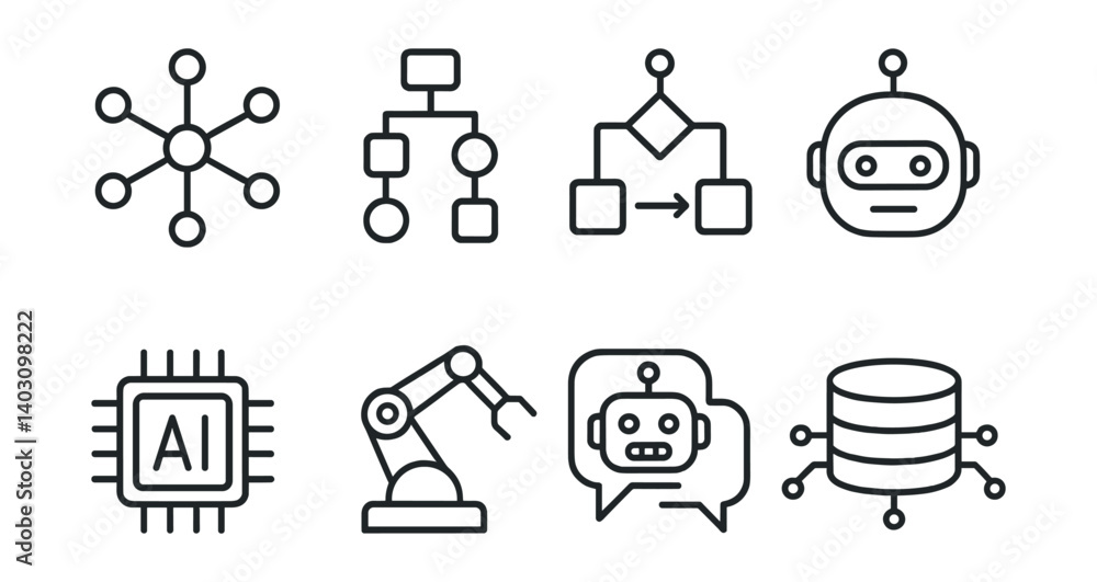 Poster robot is shown in the middle of the image