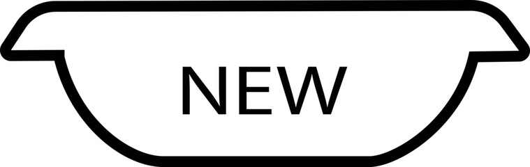 Sale price tag product badges Stickers Labels Tags Ribbons icon in line. big Seller isolated on transparent background