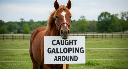 Horse Centered Close-up