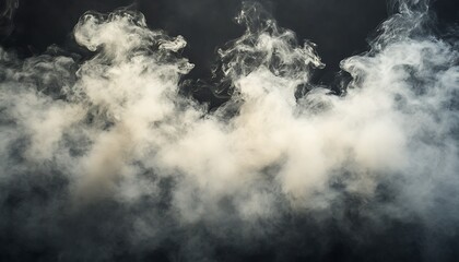 Obraz premium Smoke Clouds Studio Shot