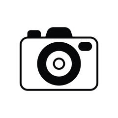 Camera Icon Vector Stock Illustration