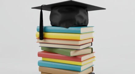 Graduation Books and Hat