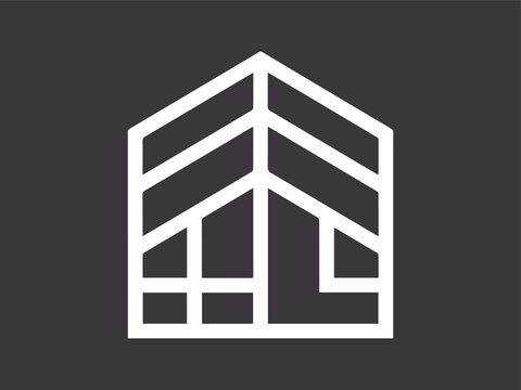 Set of modern vector logos and icons including abstract shapes, business branding symbols, letter designs, creative illustrations, minimal graphic elements and colorful trendy flat style icons.