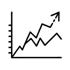 business graph icon