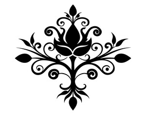 Flourish Vector & SVG | Elegant Decorative Vector for Invitations, Monograms, Frames & Ornamental Design