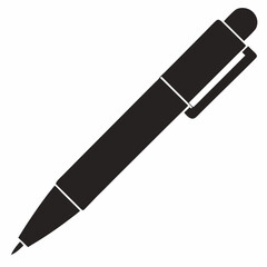 pen icon on white background