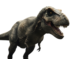 T-rex, Tyrannosaurus Rex, on transparent background