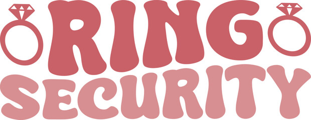 RING SECURITY.BRIDE SVG DESIGN