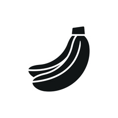 Banana icon represents tropical fruit, healthy snacking, and natural energy for everyday nutrition.