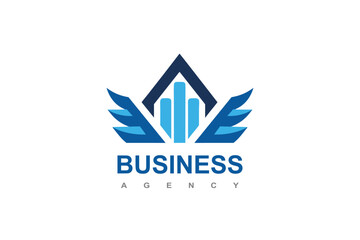Fototapeta premium company logo design agency logo business logo 