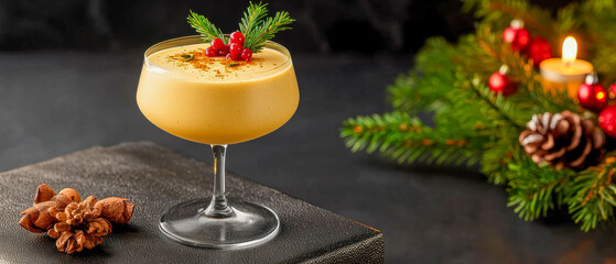 Unique Christmas Cocktail Recipes  Garnishes Ideas