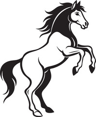 a-dynamic--realistic-sketch-of-a-powerful-horse-re2.eps