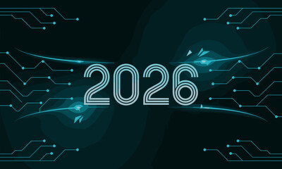 2026, new year evening, new year poster, new year banner, holiday, new, year, sign, celebration, neon, new year, night, eve, light, happy, card, party, decoration, winter, city, sky, christmas, firewo