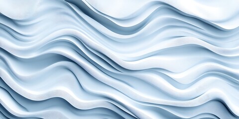 Abstract Blue Wave Pattern Background Design