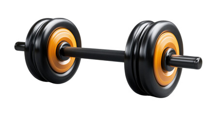 Naklejka premium dumbbell on white background