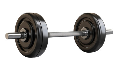 Naklejka premium dumbbell on white background