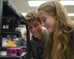Students 3D Printing Project