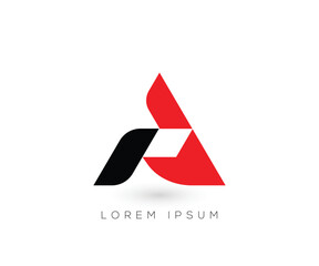 AP Initial logo design template