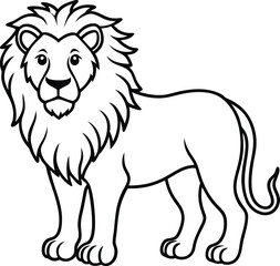 lion vector illustration