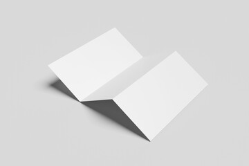 Elegant Trifold Brochure Mockup