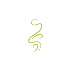 Obraz premium Bad smelling green smoke cloud