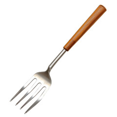 Stainless Steel Garden Fork on transparent background