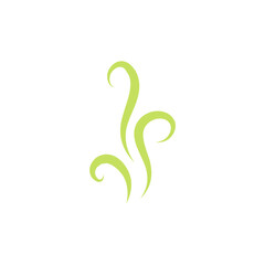 Obraz premium Bad smelling green smoke cloud