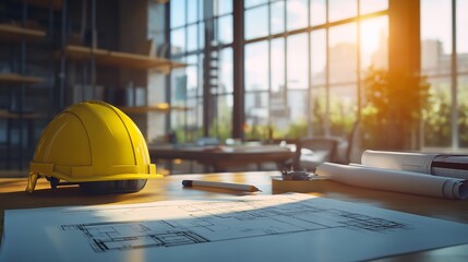 construction site in construction