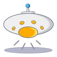 Illustration Vector Graphic of UFO Cartoon