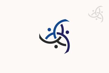 people Community logo icon design template