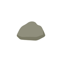 Cartoon rock stone. Vector game art rocks and stones.