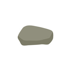 Cartoon rock stone. Vector game art rocks and stones.